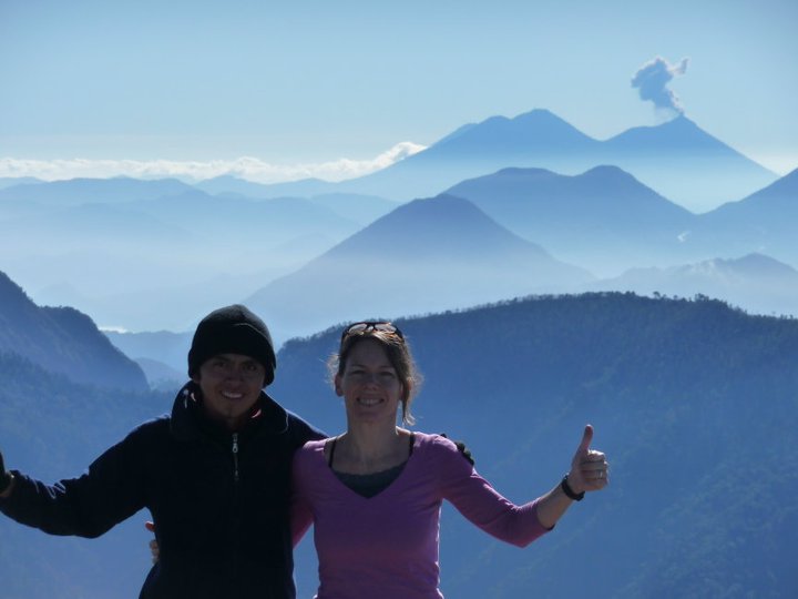 view of Sierra madre guatemala