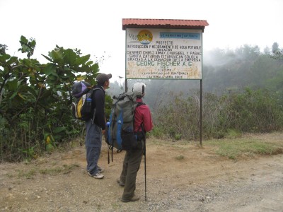 hike in Guatemala
