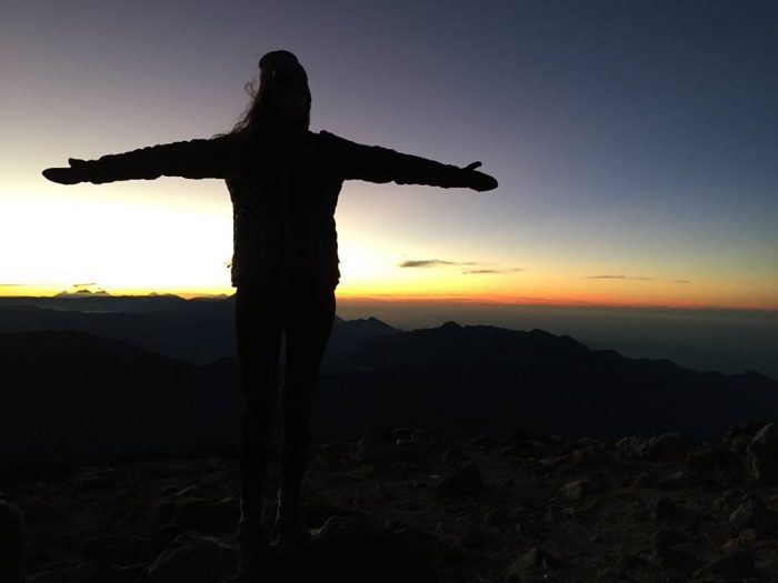 Sunrise in Volcan Tajumulco, Guatemala