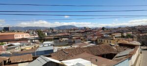 Vista desde la habitación del apartamento 17