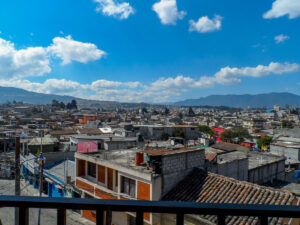 Vista desde el balcón del apartamento #6