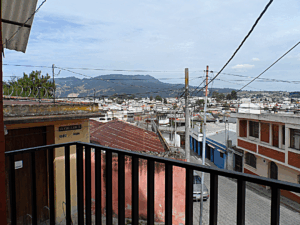 Balcón del apartamento #4