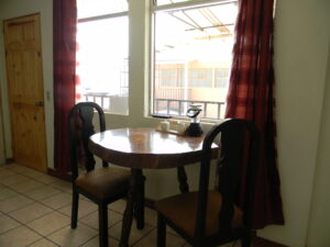 Comedor del estudio apartamento