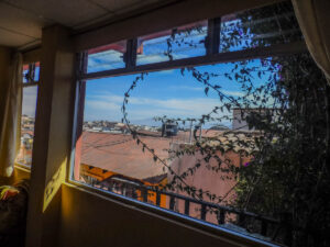 Vista desde la sala del apartamento 2A