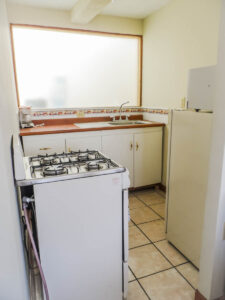 Cocina del estudio apartamento