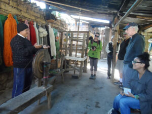 Clase de tejido, Momostenango, Totonicapán