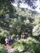 teens hiking guatemala study spanish